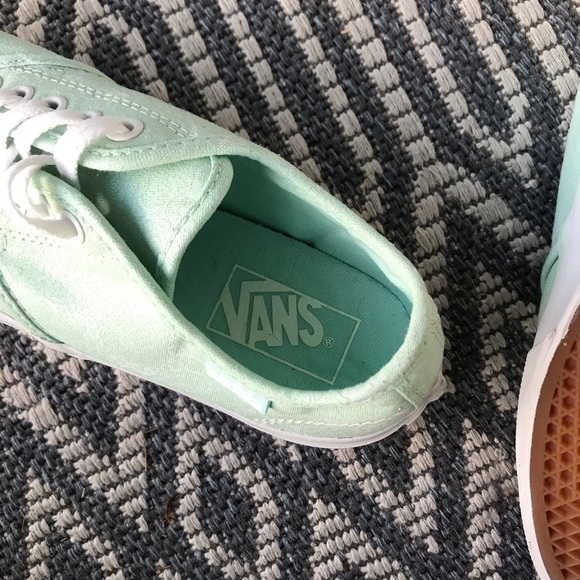 Vans Paisley mint green women’s 6 - Picture 5 of 8